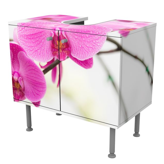Wash basin cabinet design - Close-Up Orchid