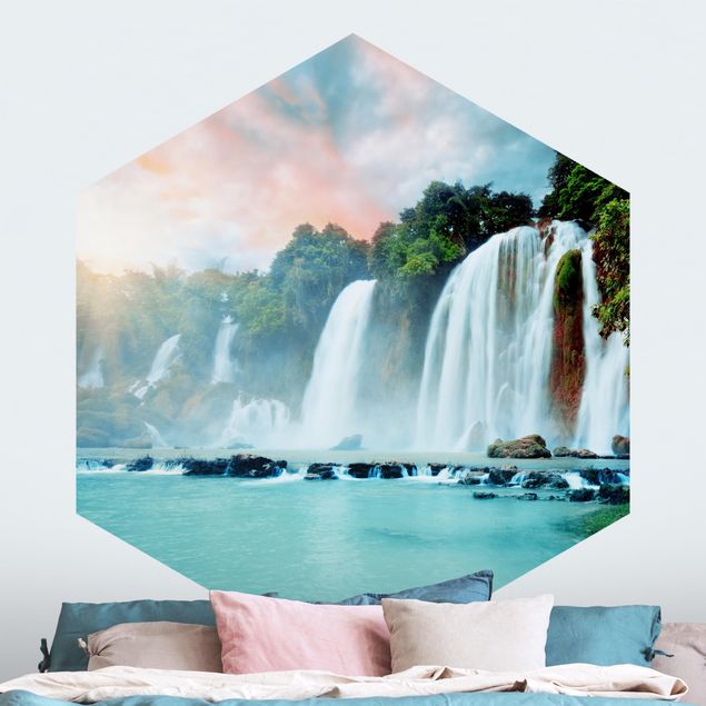 Wallpapers Waterfall Panoramic View