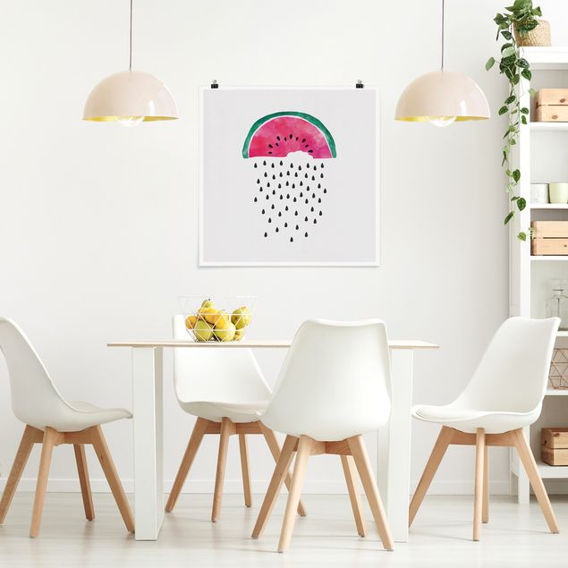 Poster - Watermelon Rain