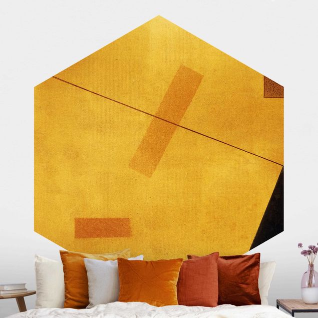 Hexagonal wallpapers Wassily Kandinsky - Except Weight