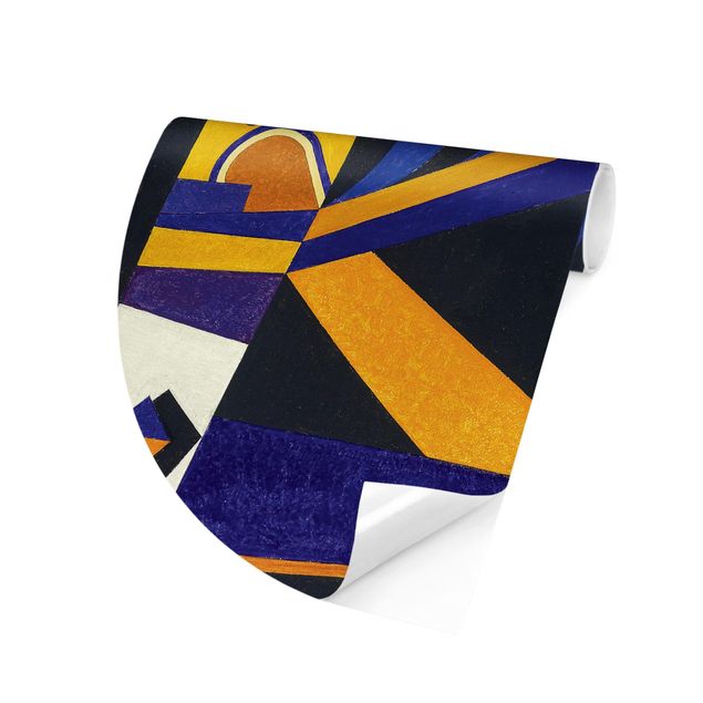 Self-adhesive round wallpaper - Wassily Kandinsky - Binding