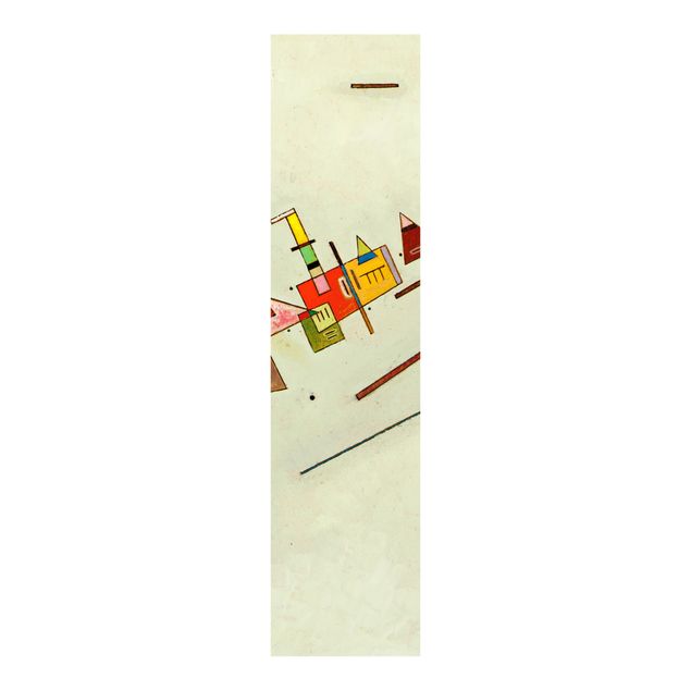Sliding panel curtains set - Wassily Kandinsky - Angular Swing