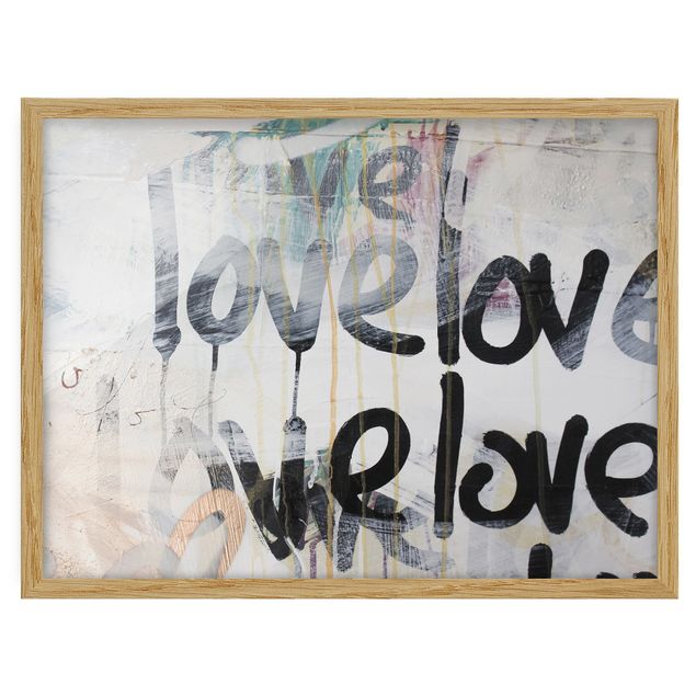 Framed poster|We love Graffiti