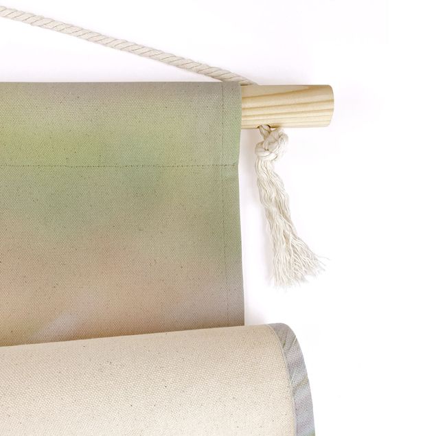 fabric wall hanging Soft Grasses