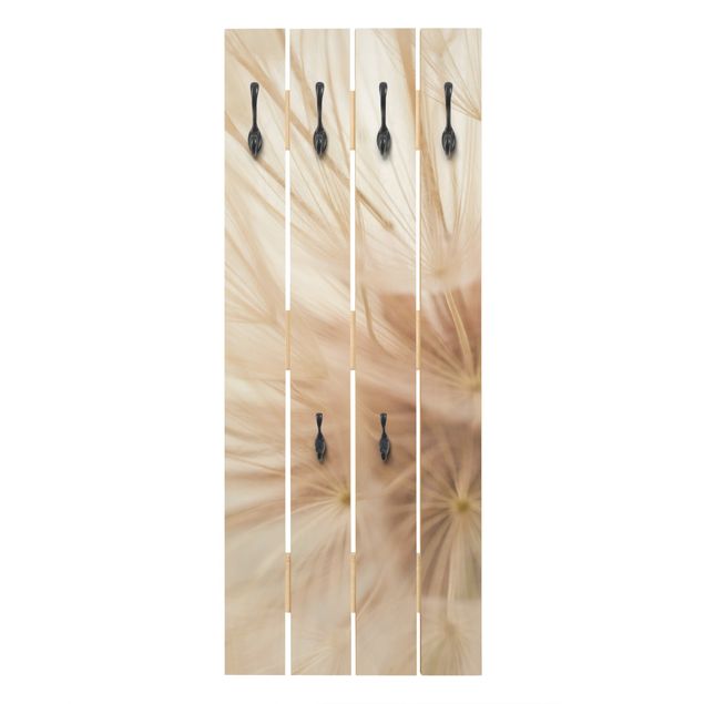 Wooden coat rack - Soft Dandelions