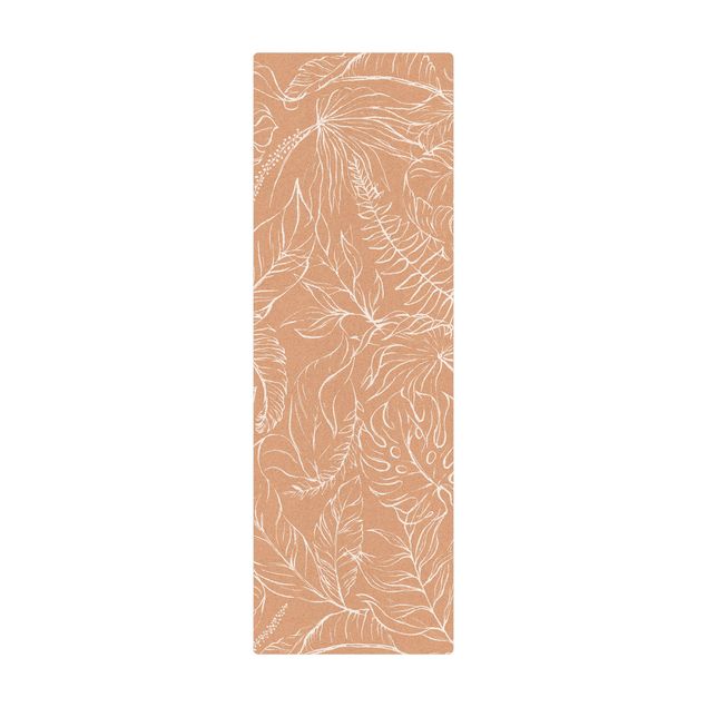 Dining room rugs White Botanical Thicket