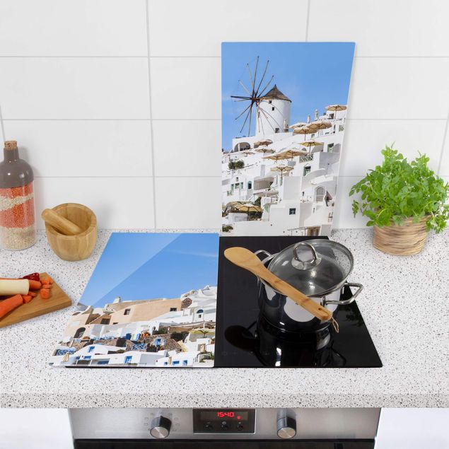 Stove top covers - White Greece