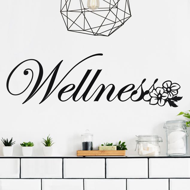 Inspirational quotes wall stickers Wellness Lettering