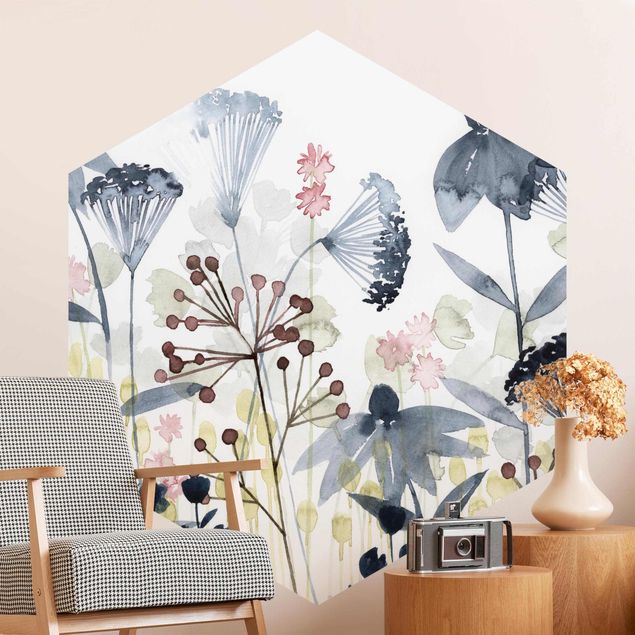 Wallpapers Wild Flowers Watercolour I