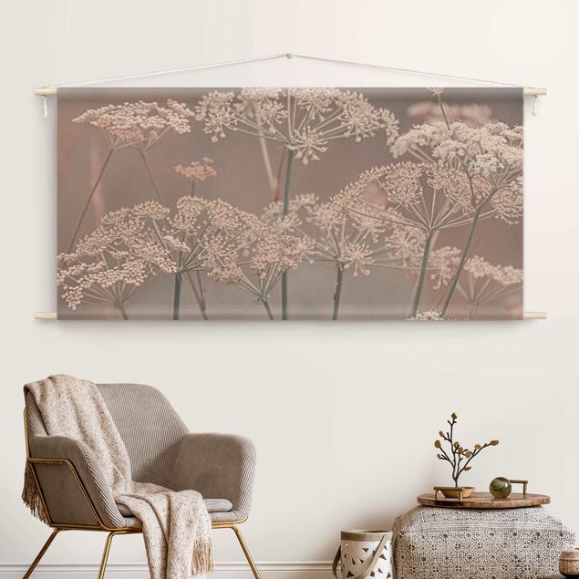 modern tapestry wall hanging Wild Apiaceae