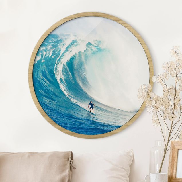 Framed prints round Wild Surfing