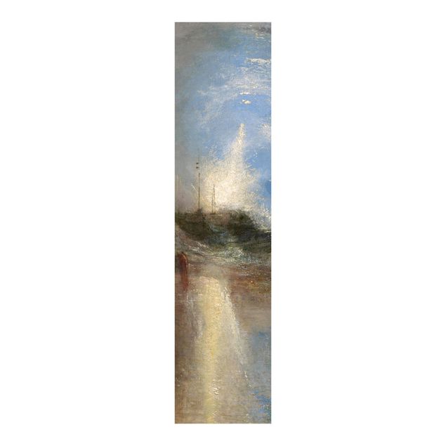 Sliding panel curtains set - William Turner - Rockets And Blue Lights (Close At Hand) To Warn Steamboats Of Shoal Water