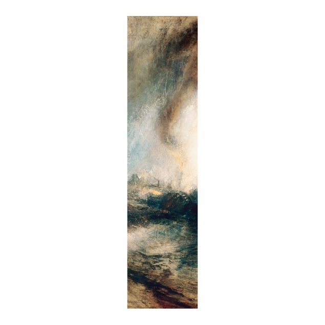 Sliding panel curtains set - William Turner - Snow Storm - Steam-Boat Off A Harbour’S Mouth
