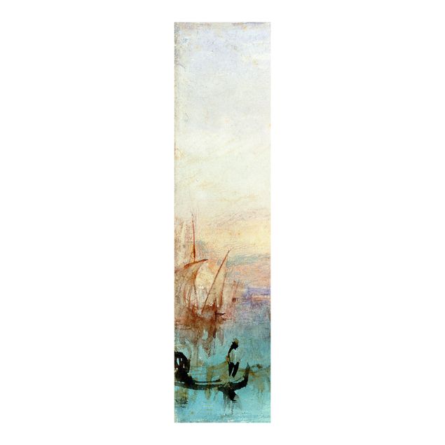 Sliding panel curtains set - William Turner - Venice With A First Crescent Moon