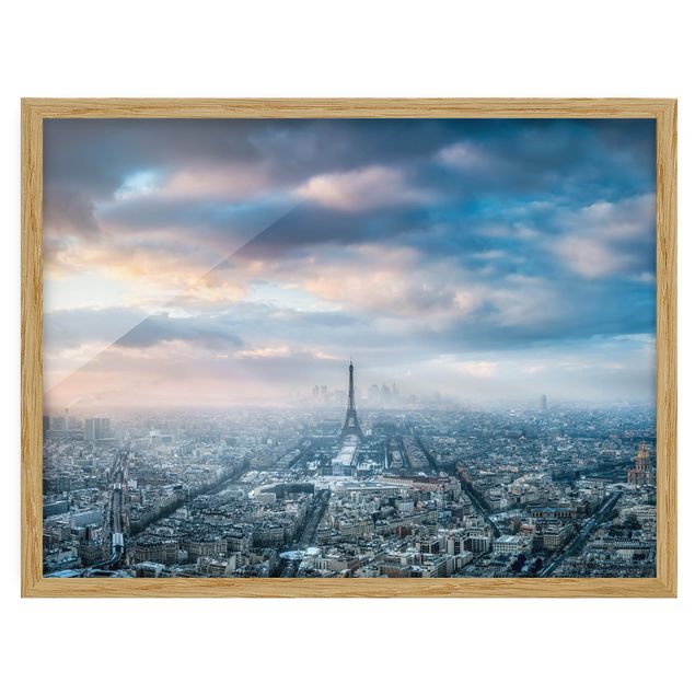 Framed poster - Winter In Paris