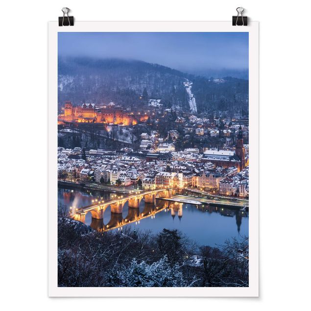 Poster - Heidelberg In The Winter