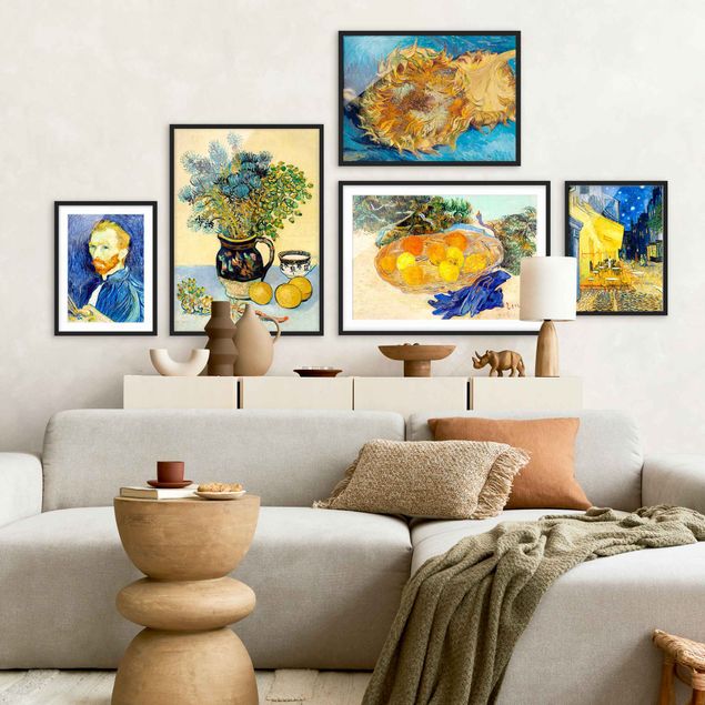 Gallery wall We Love Van Gogh