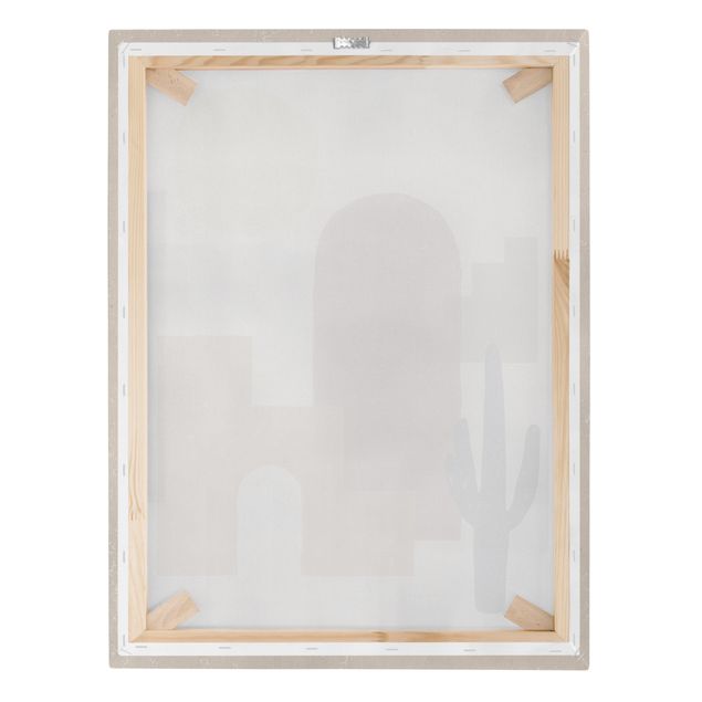 Canvas print - Desert arches II - Portrait format3:4