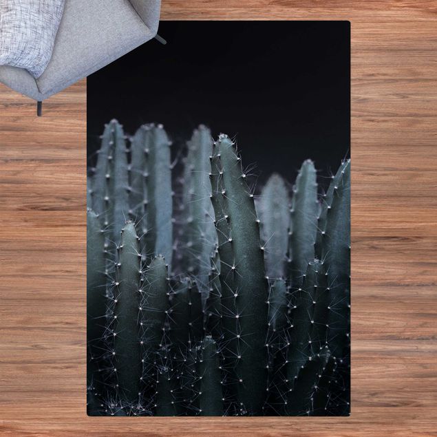 Modern rugs Desert Cactus At Night