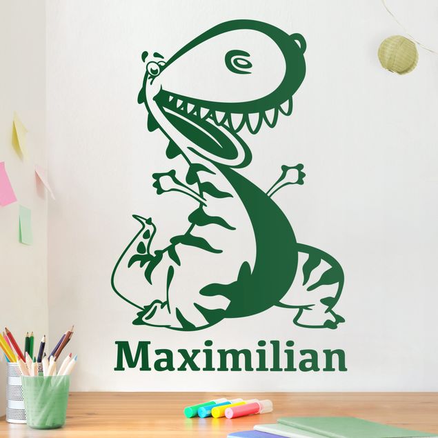 Wall stickers dinosaurs Dinosaur With Customised Name