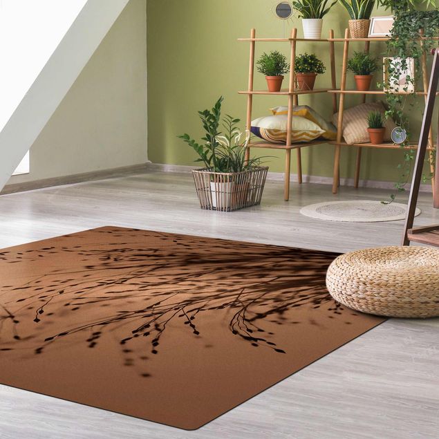 brown rugs for living room Soft Grasses In Morning Mist