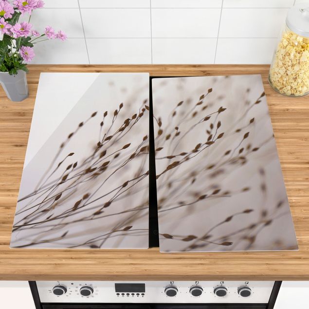 Stove top covers - Soft Grasses In Slipstream