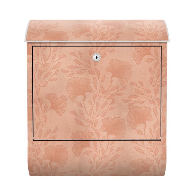 Letterbox - Delicate Branches In Rosé Gold