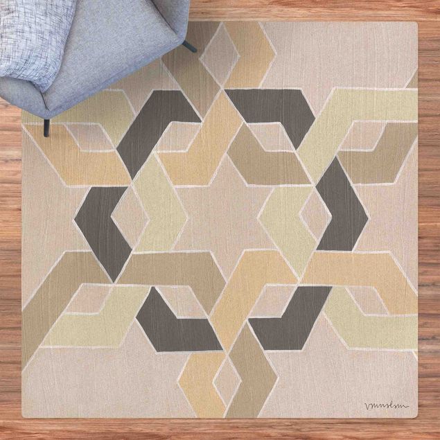 Modern rugs Delicate Oriental Star Pattern