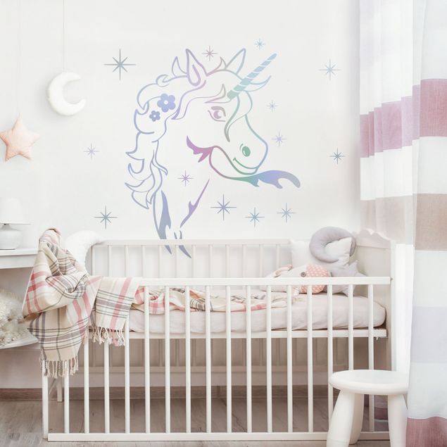 Animal print wall stickers Magic Unicorn