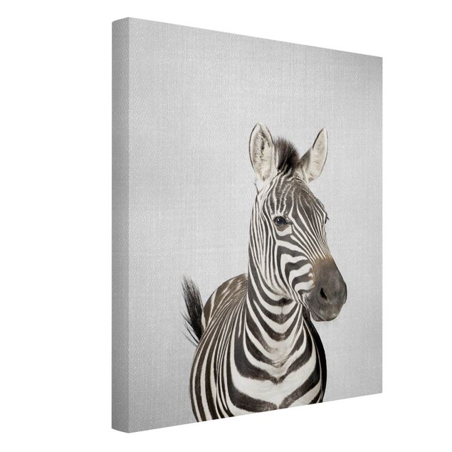 Canvas print - Zebra Zilla - Portrait format 3:4