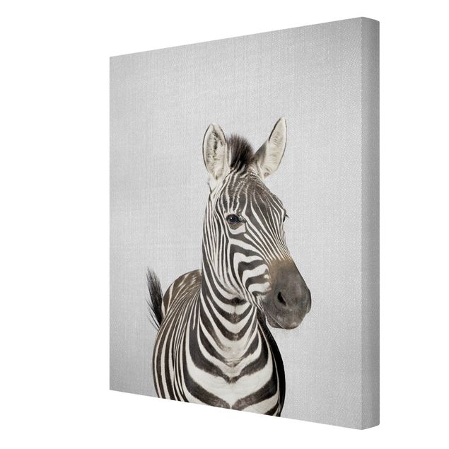 Canvas print - Zebra Zilla - Portrait format 3:4