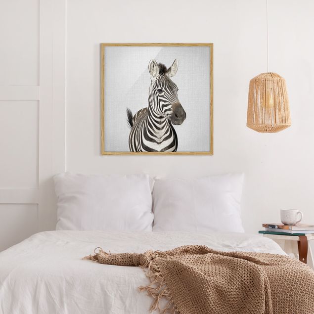 Framed poster - Zebra Zilla
