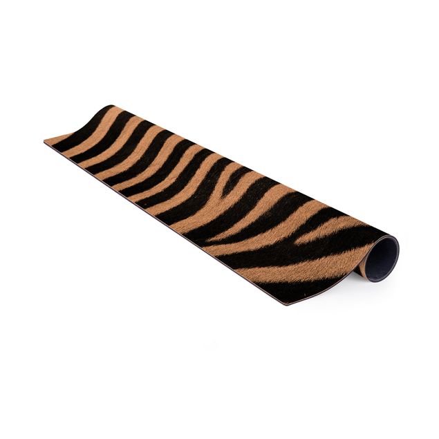 brown area rugs Zebra Skin