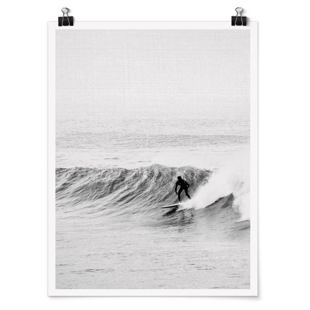 Poster art print - Time To Surf