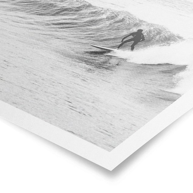 Poster art print - Time To Surf